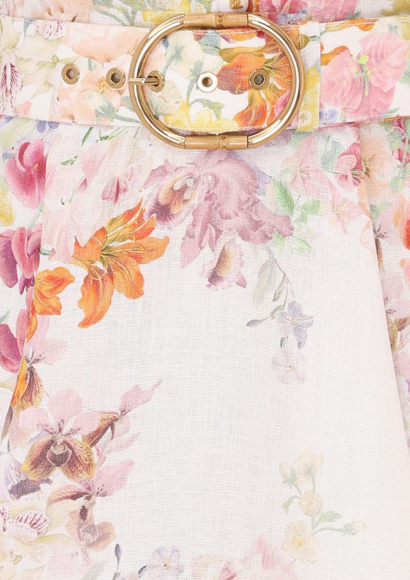 ZIMMERMANN - Natura Buttoned Mini Dress