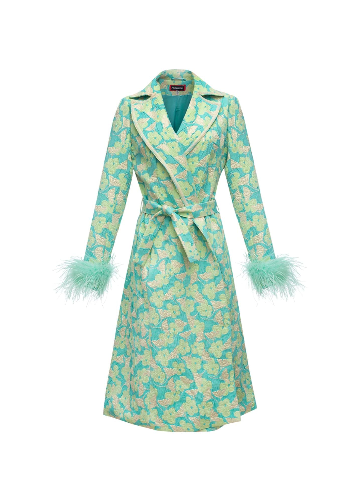 ANDREEVA - Minty Green Coat