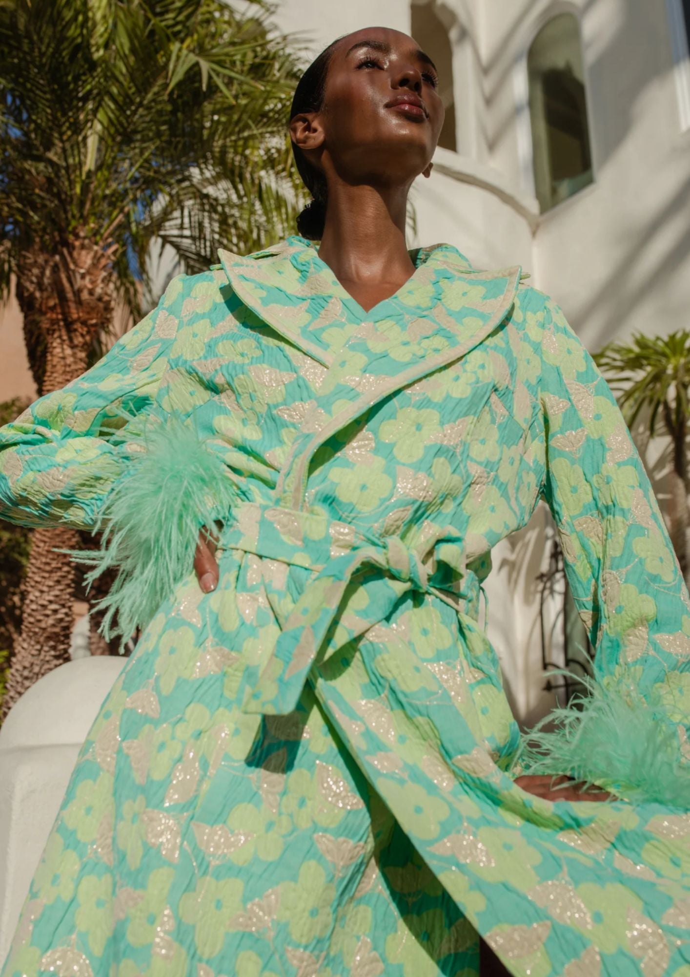 ANDREEVA - Minty Green Coat