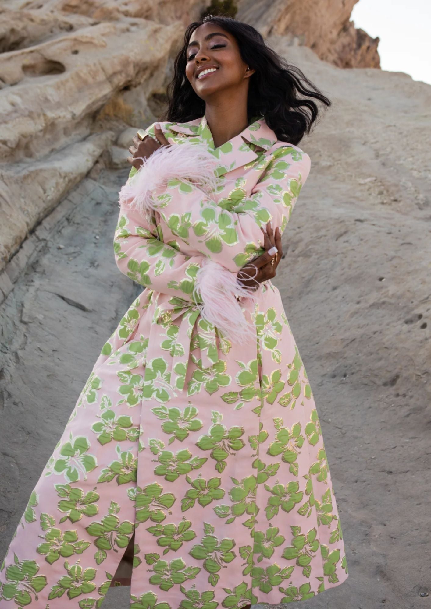 ANDREEVA - Pink Coat