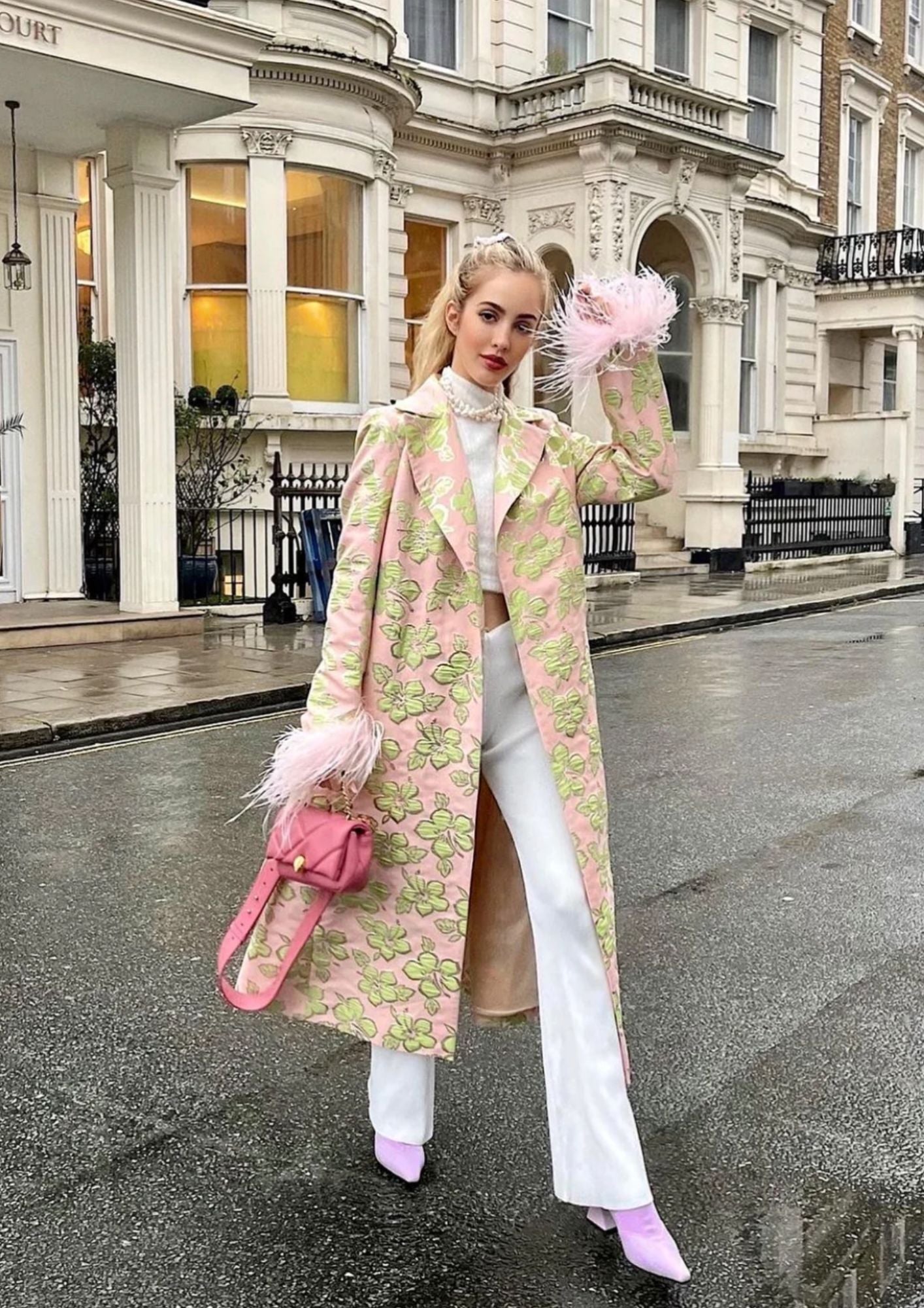 ANDREEVA - Pink Coat