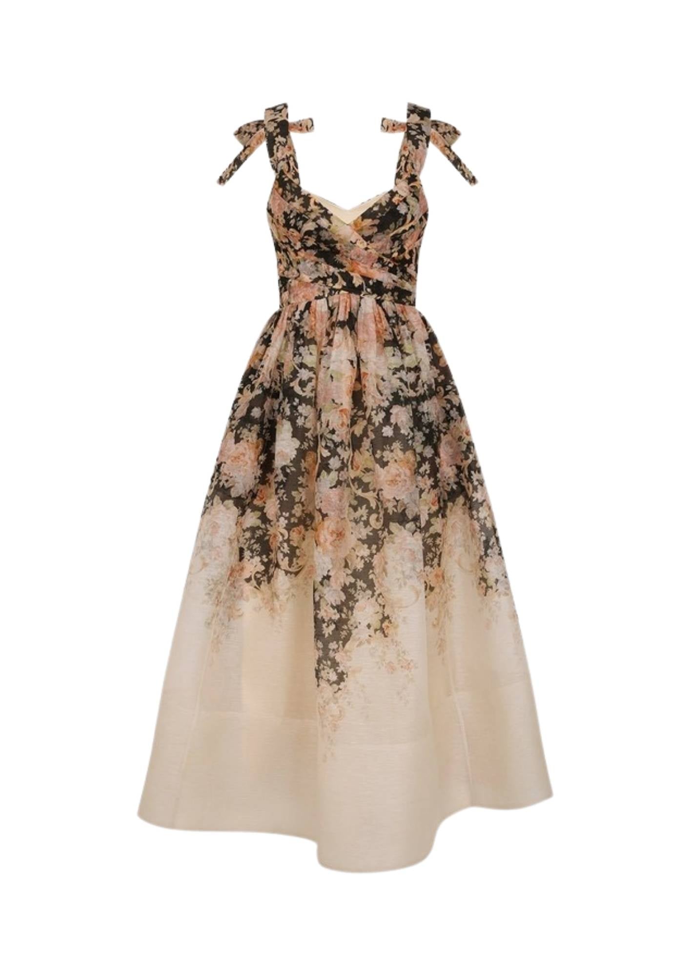 ZIMMERMANN - Illustration Midi Dress