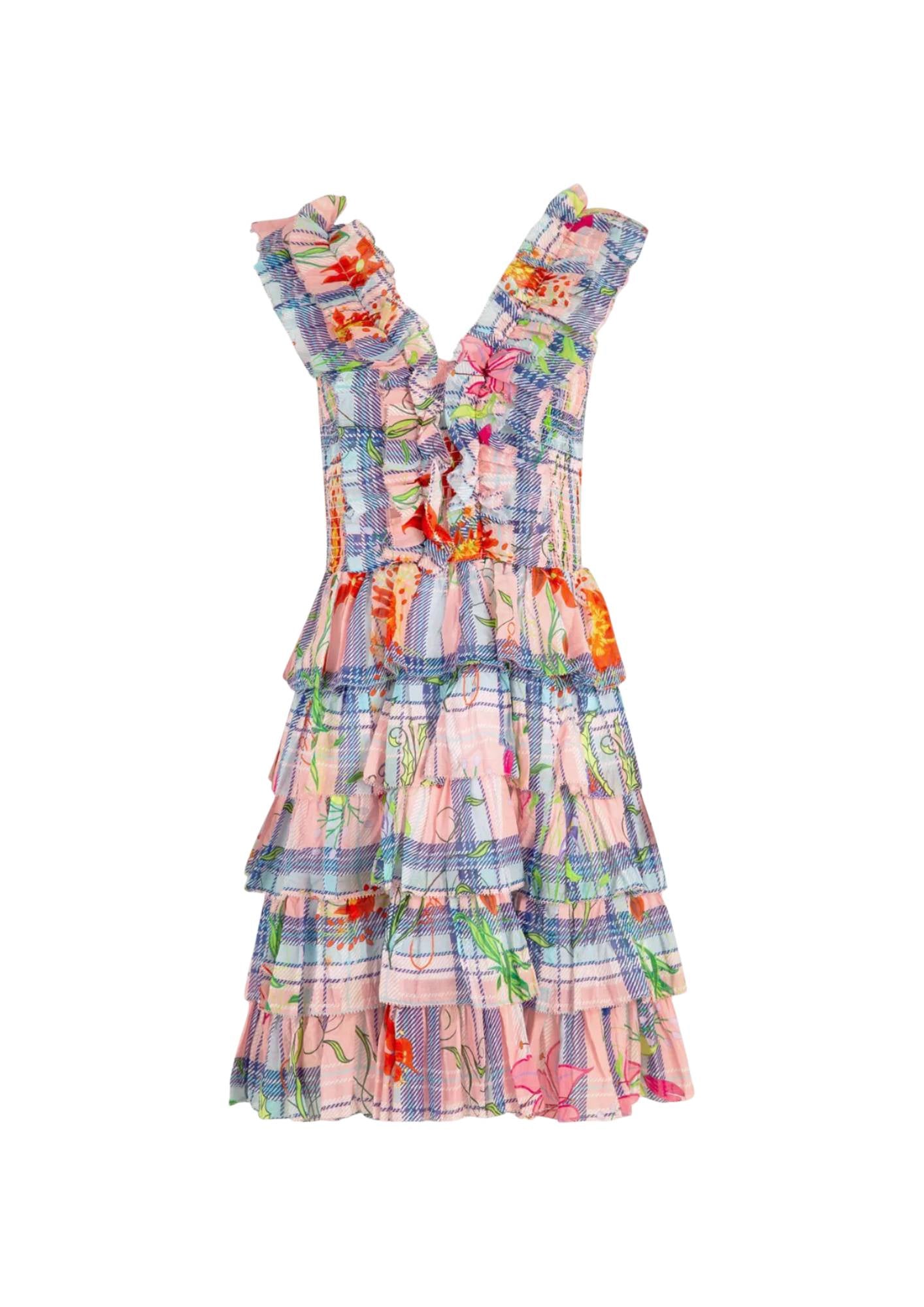 COOP - Fiesta Frills Tiered Mini Dress