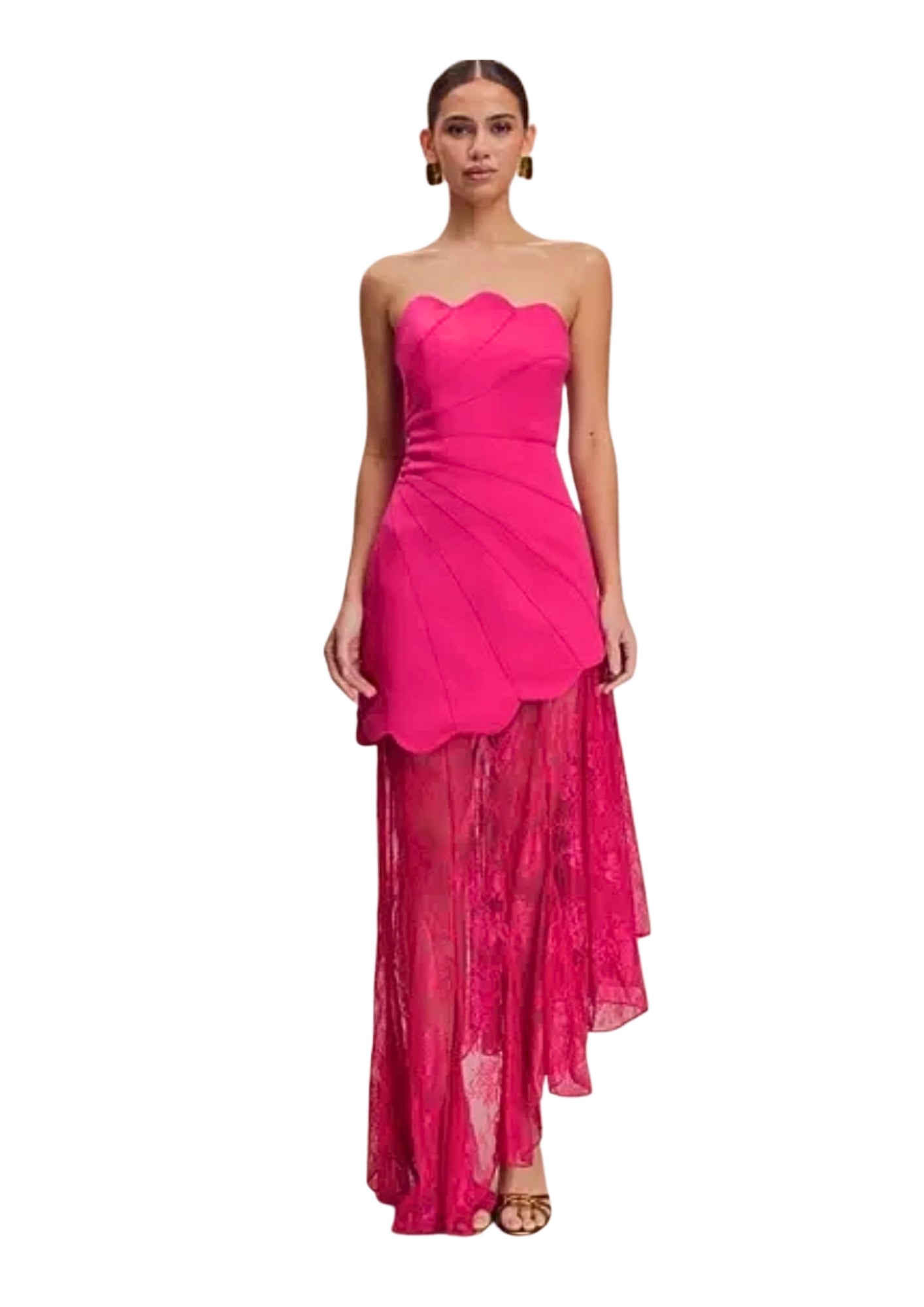 burgandy midi dress Sarana Burgundy Ruched Belted Detail High Neck Midi Dress – Get That Trend