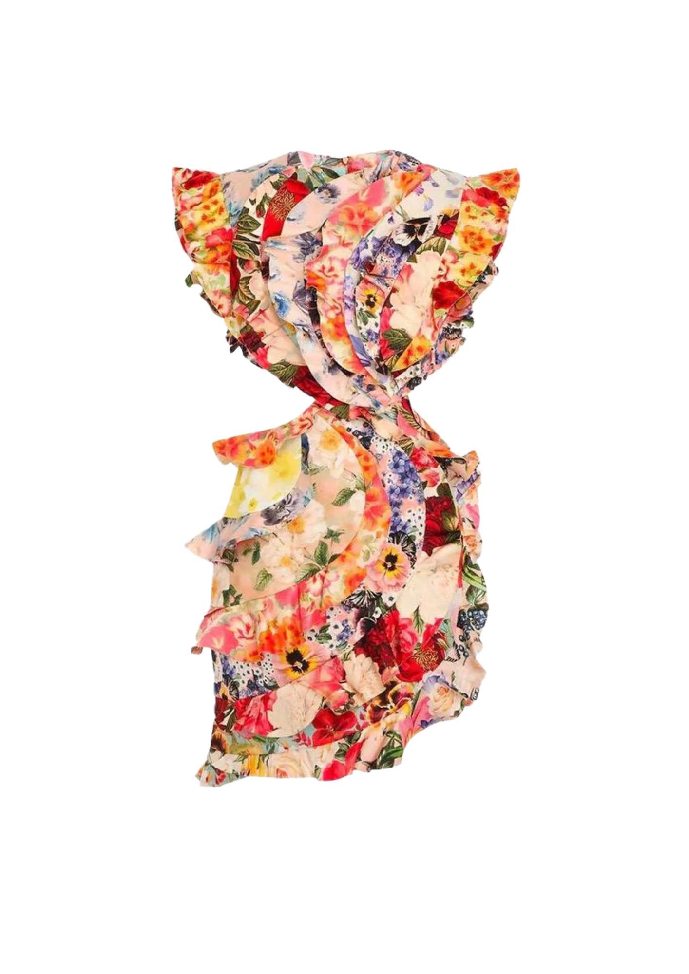 ZIMMERMANN - Wonderland Frill Mini Dress