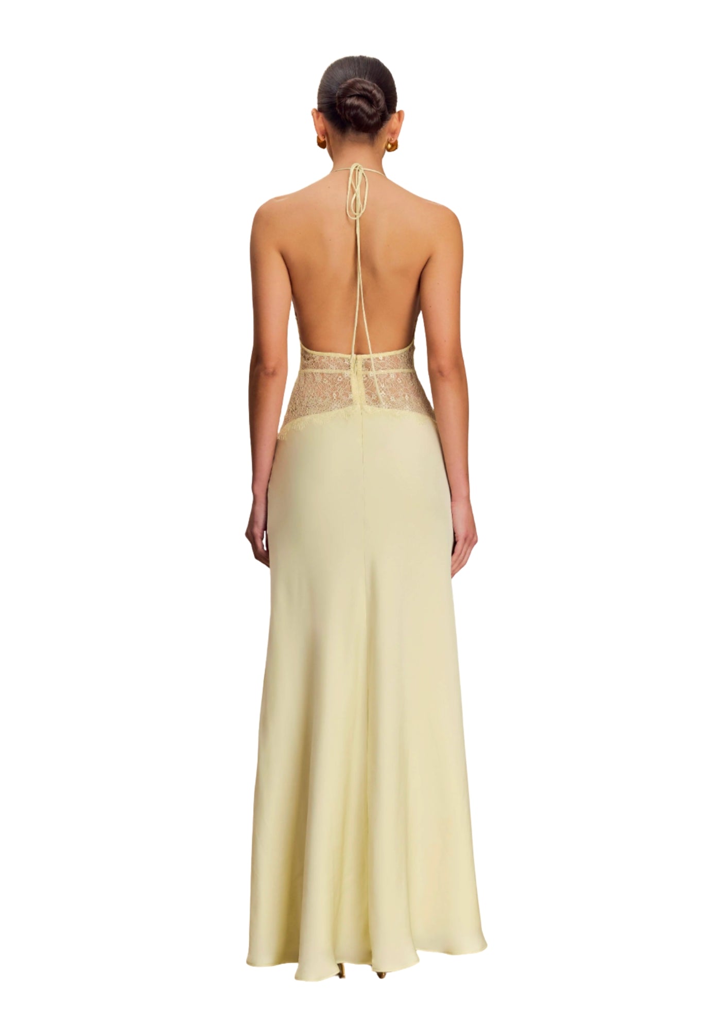 flowy dress near me Lisa Maxi Dress, in Light Pink Luxe Satin, Size: Large | Show Me Your Mumu