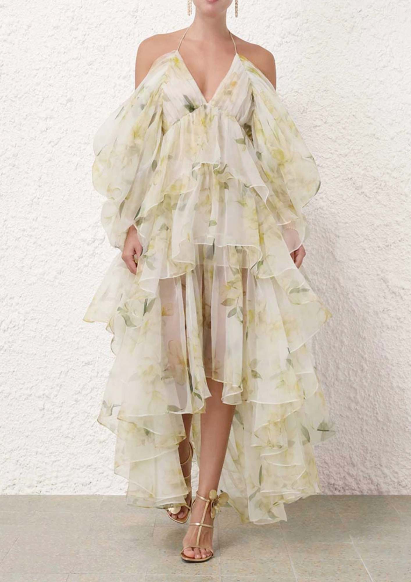 ZIMMERMANN - Harmony Gathered Long Dress
