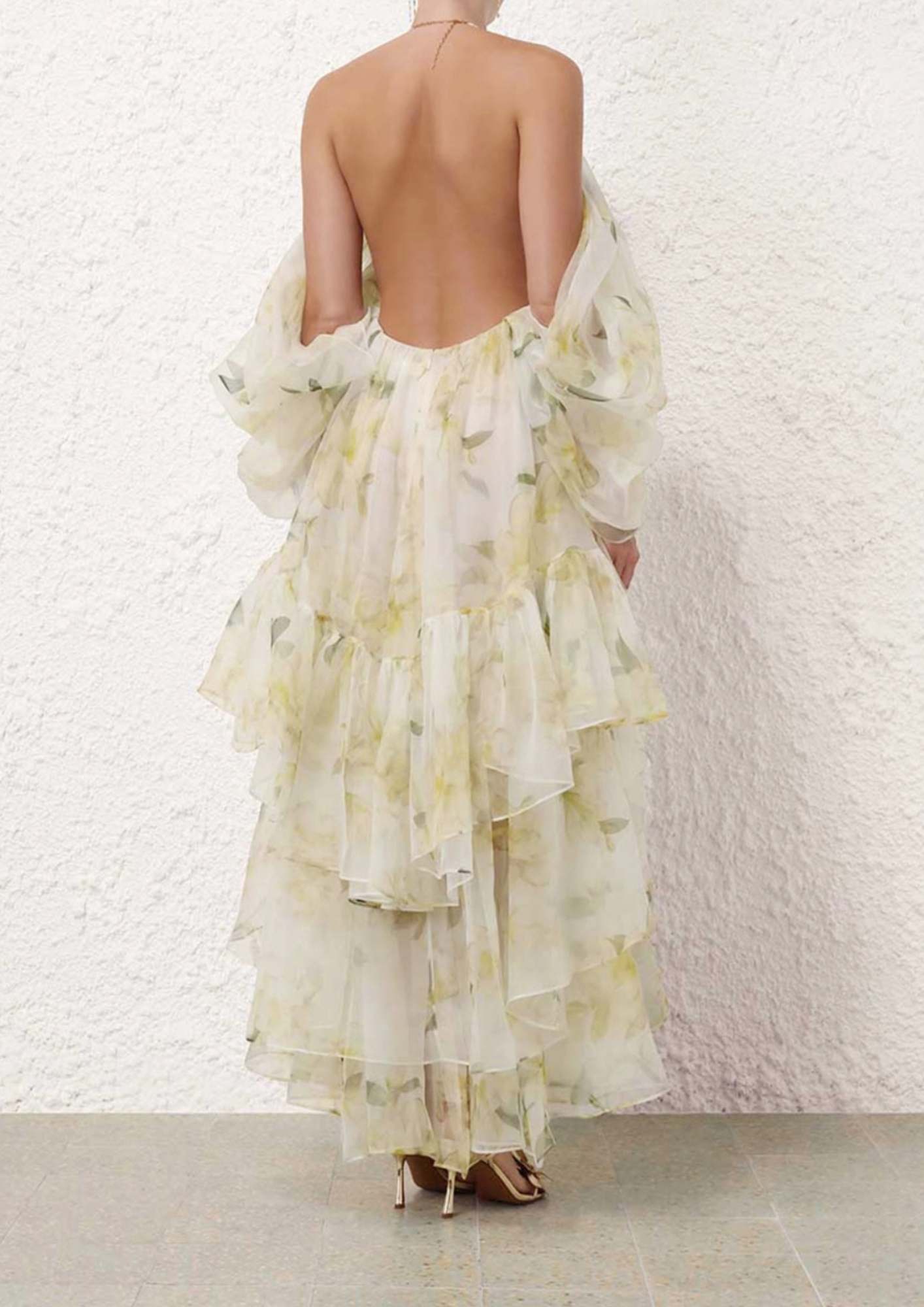 ZIMMERMANN - Harmony Gathered Long Dress