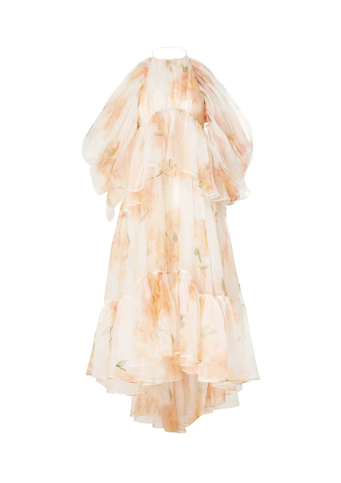 ZIMMERMANN - Natura Gathered Midi Dress ReLi Norge ZIMMERMANN - Natura Gathered Midi Dress ReLi Norge