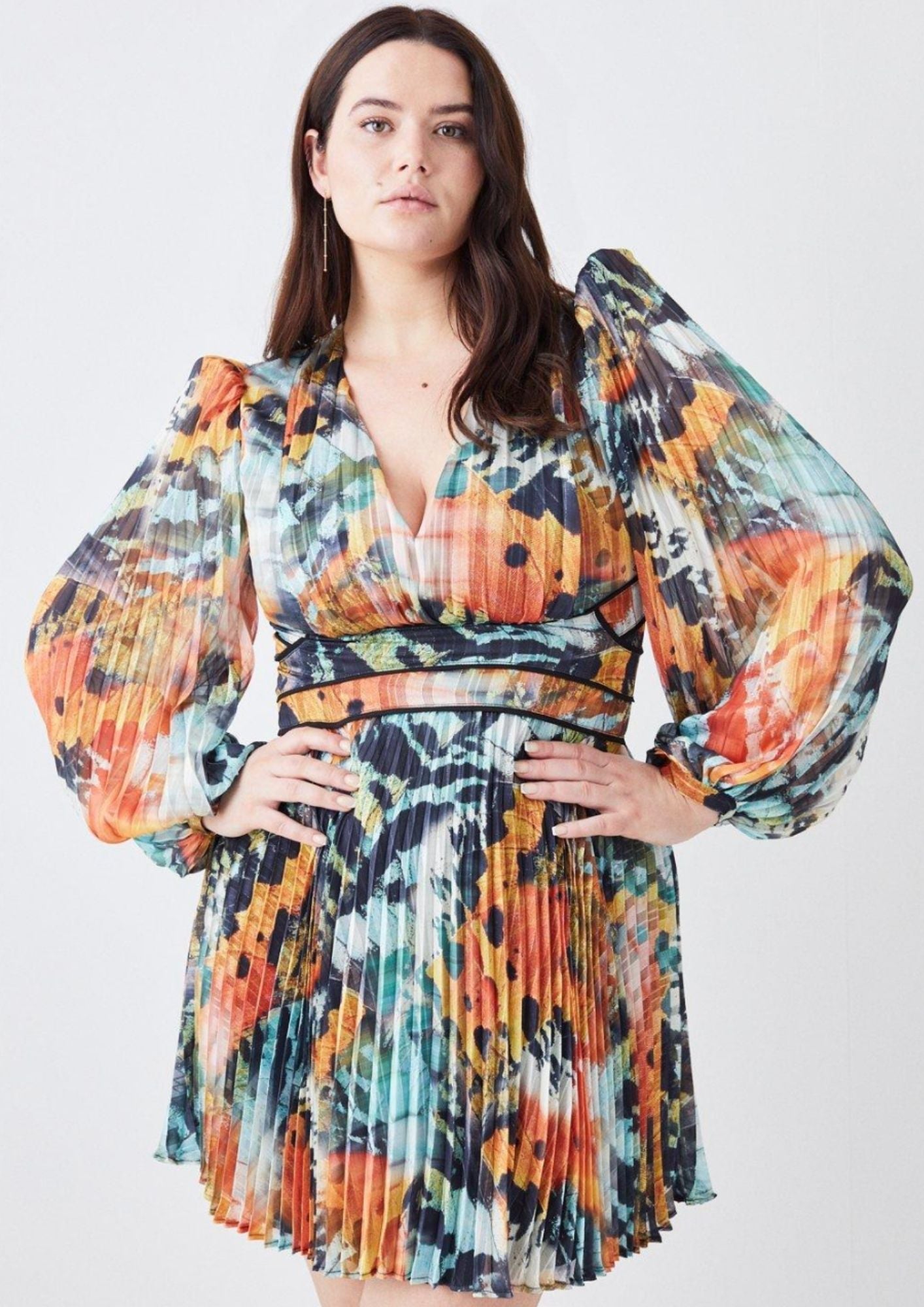 KAREN MILLEN - Abstract Butterfly