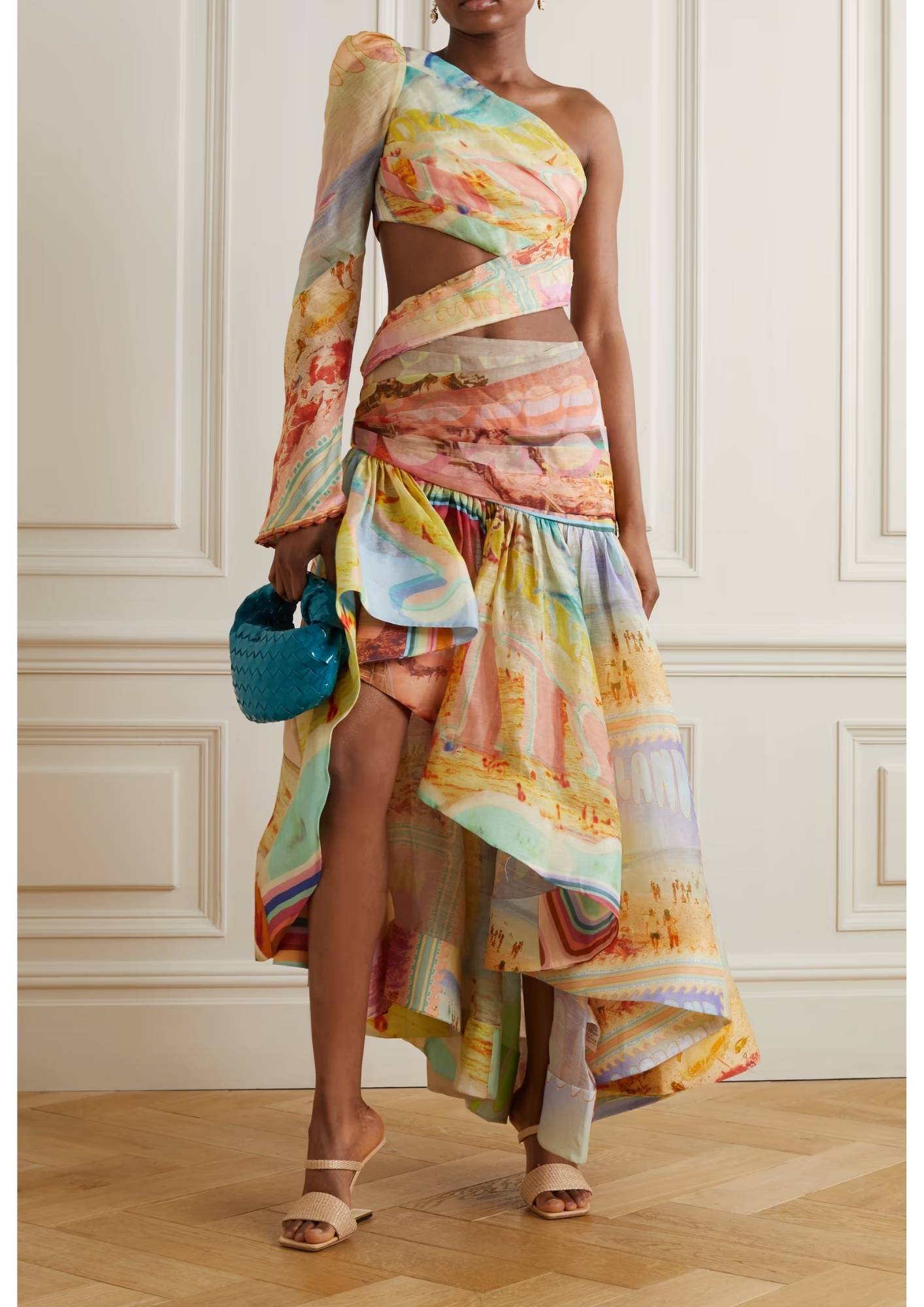 ZIMMERMANN Tama Asymmetric Dress – ReLi Norge - Main Image