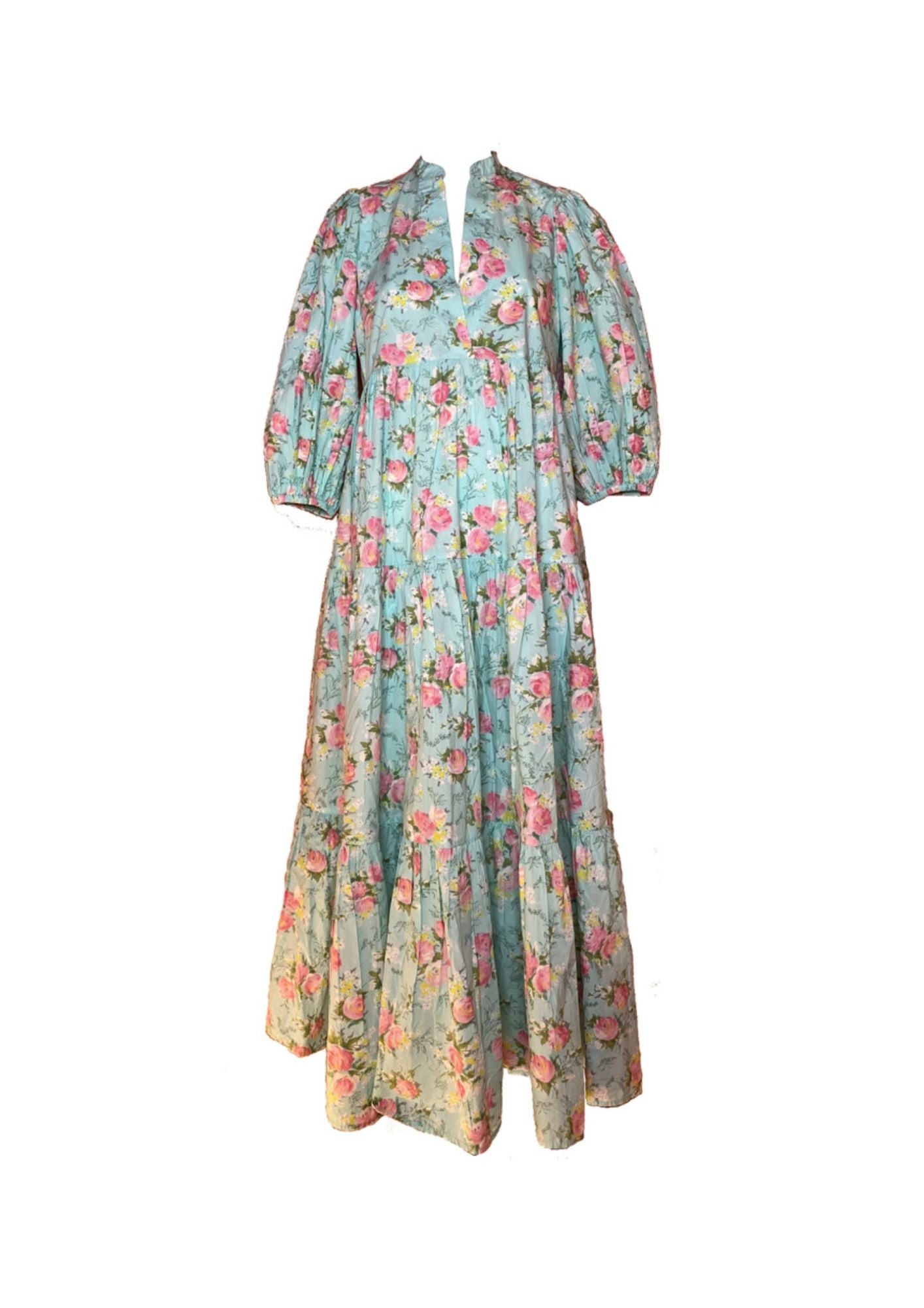 BYTIMO - Poplin Cotton Maxi Dress