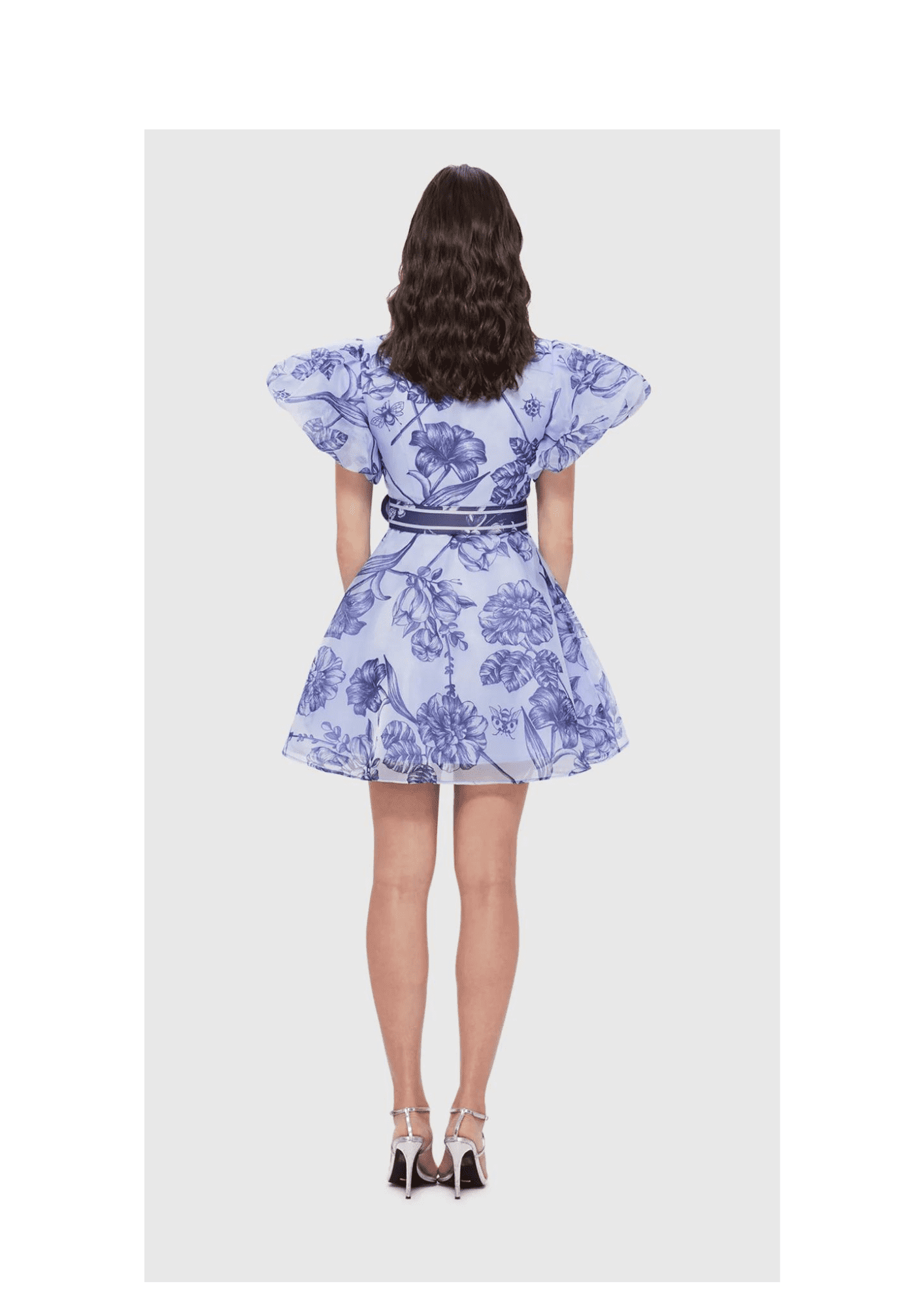 LEO LIN - Anais Bishop Sleeve Mini Dress