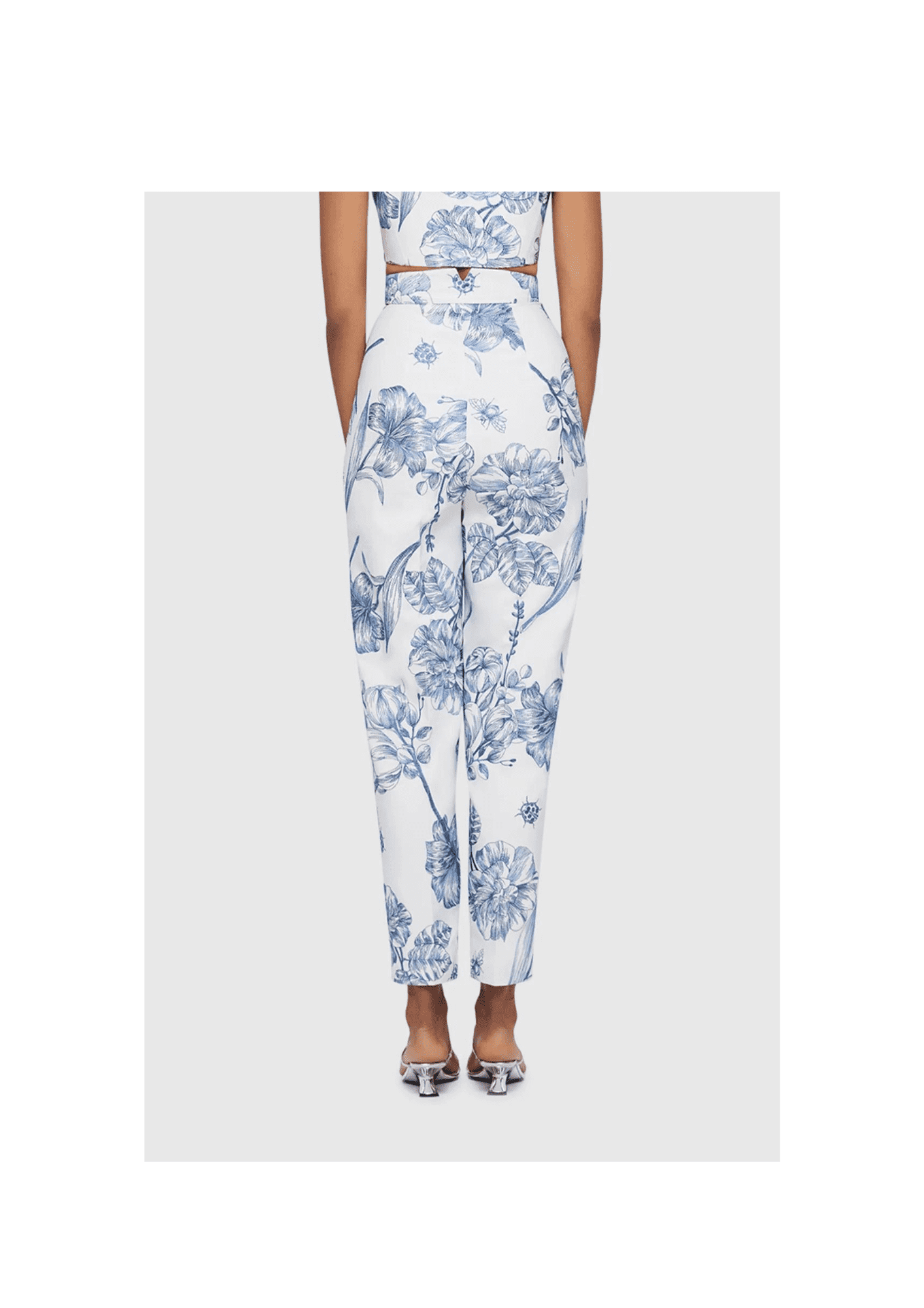 LEO LIN - Indra Embroidered Straight leg pants