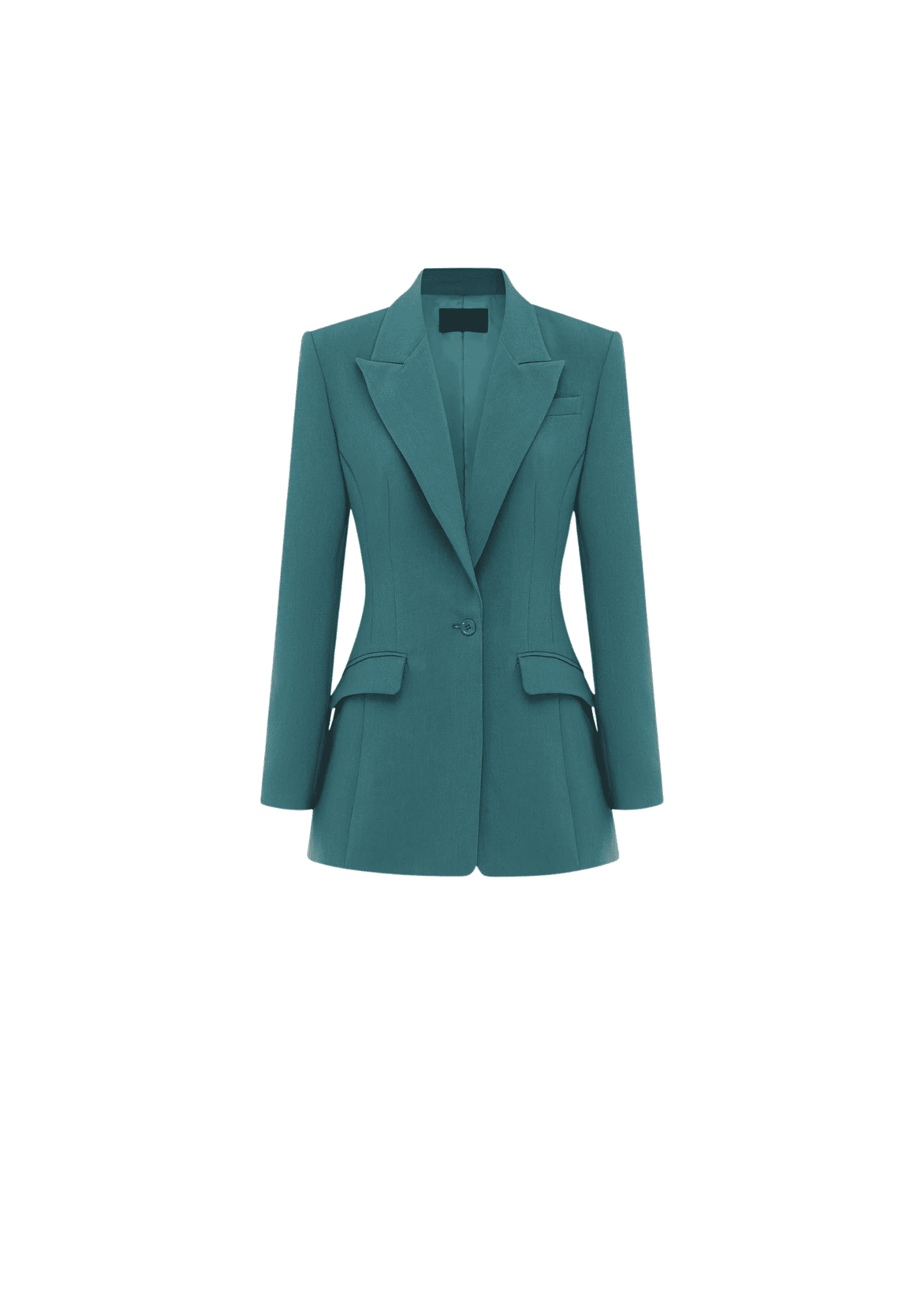 LEO LIN - Julianna fitted Blazer - Teal