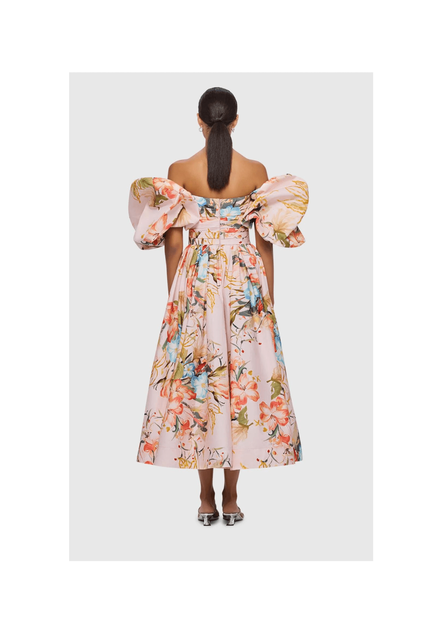 LEO LIN - Matilda Puff Sleeve Midi