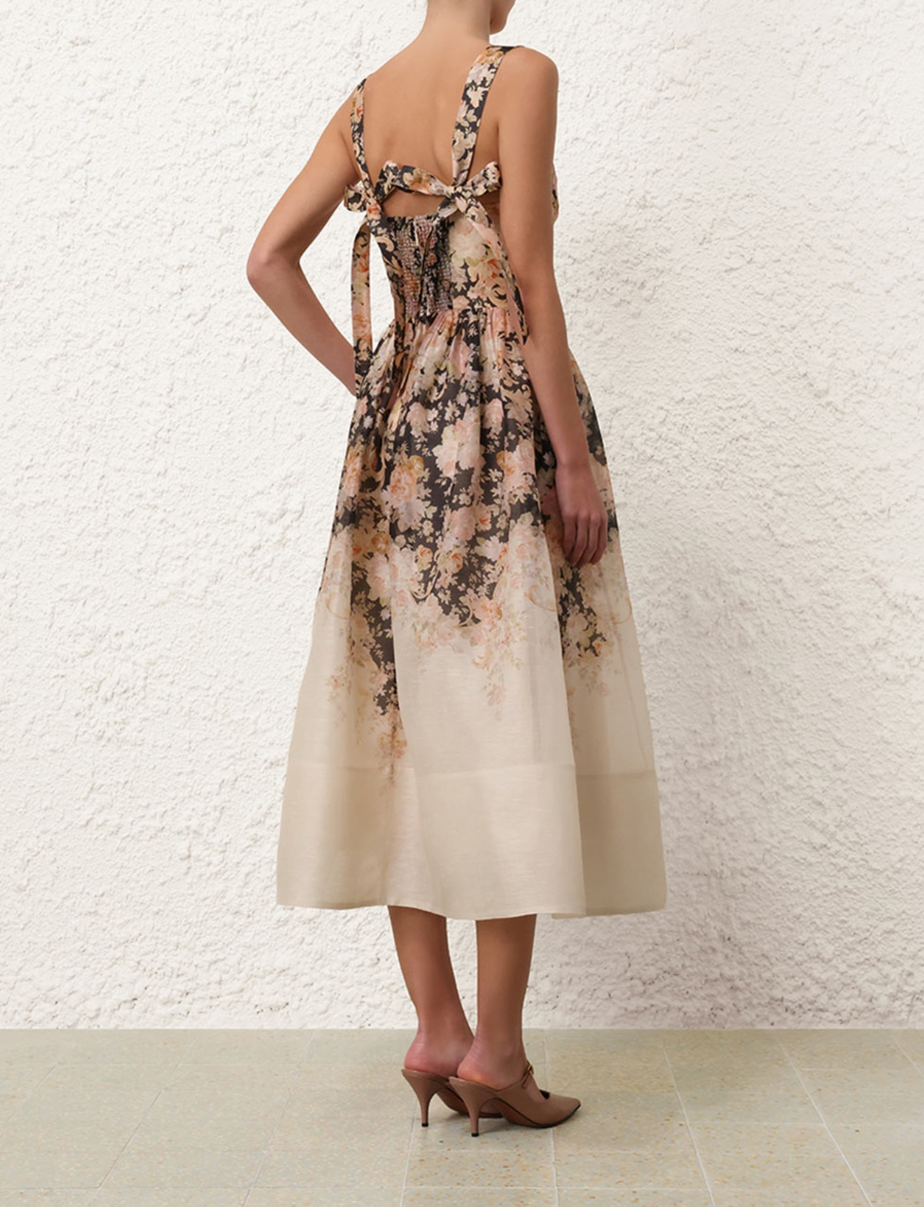 ZIMMERMANN - Illustration Midi Dress