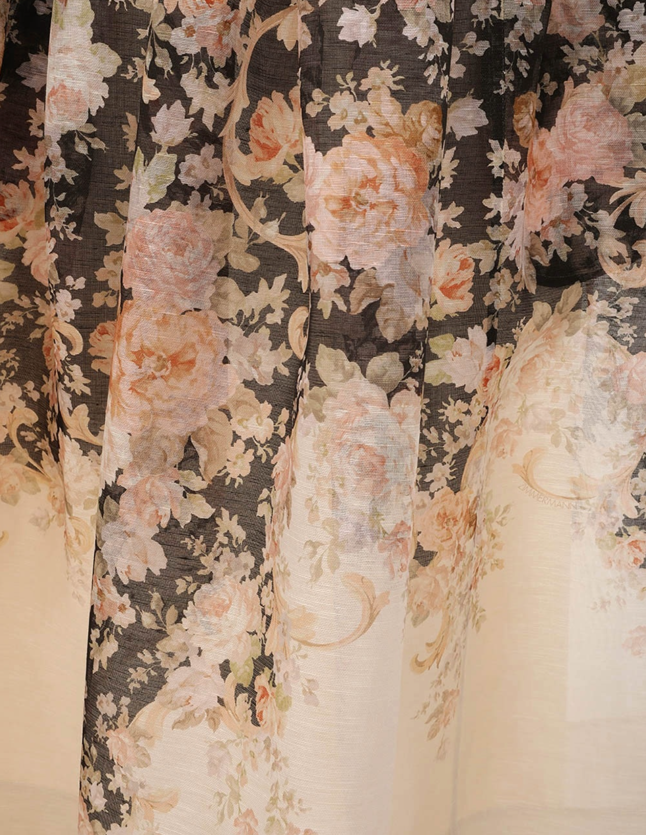 ZIMMERMANN - Illustration Midi Dress