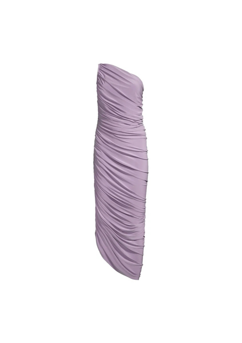 パーティードレス NORMA KAMALI ST2233 LM287 995 Dresses Purple DIANA MINI DRESS – Lilac – Norma Kamali