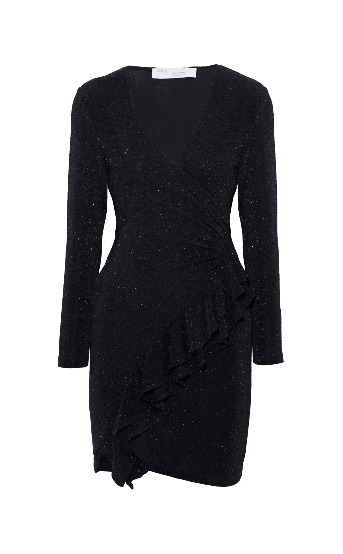 IRO - Metallic Stretch-Knit Kjole
