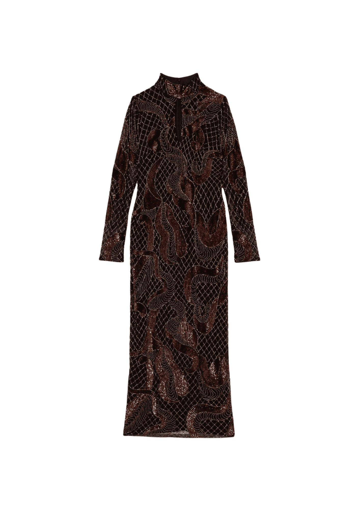 KAREN MILLEN - Beaded & Embroidery Kjole