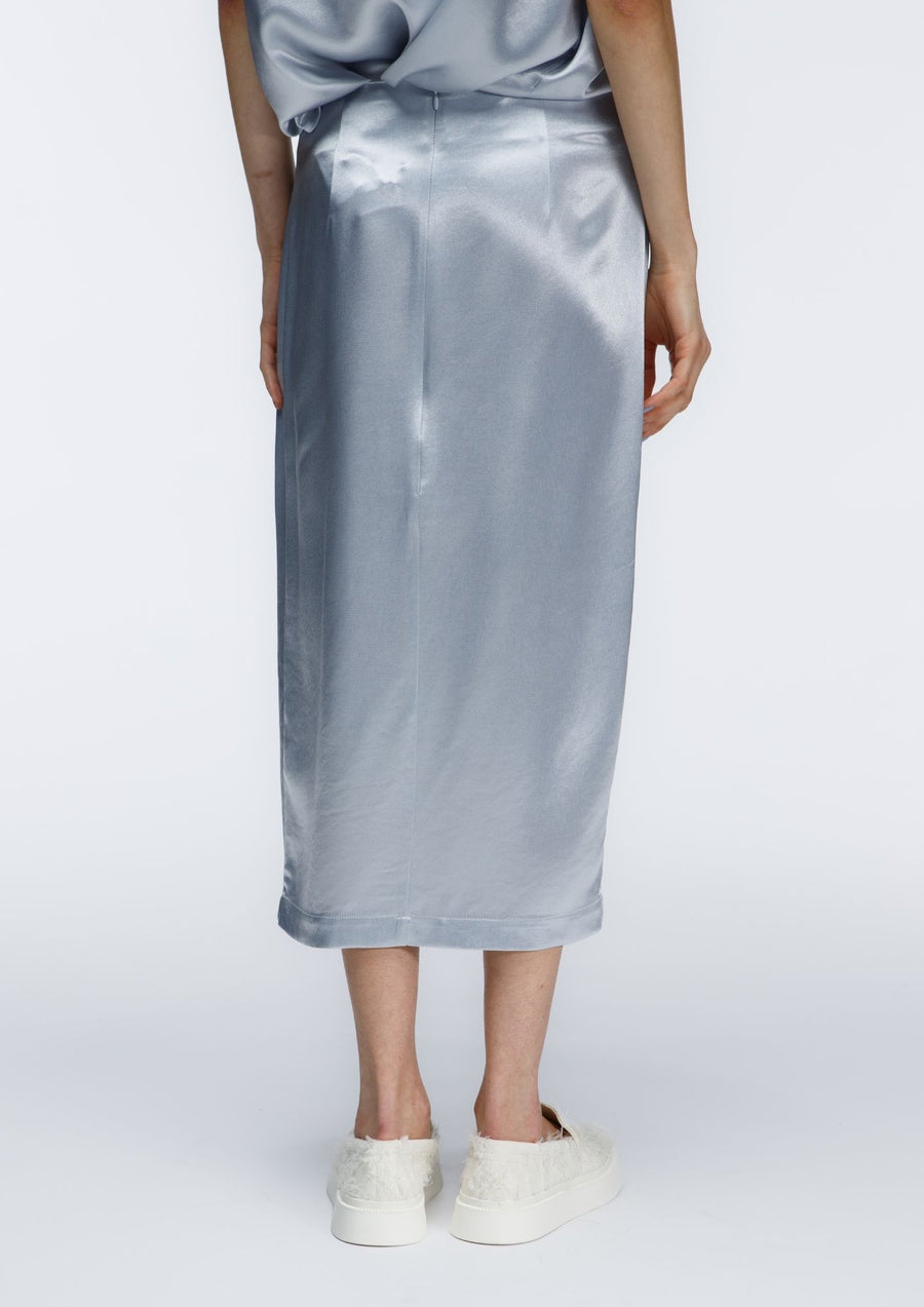 WOODLING - Silver Set Midi Skirt