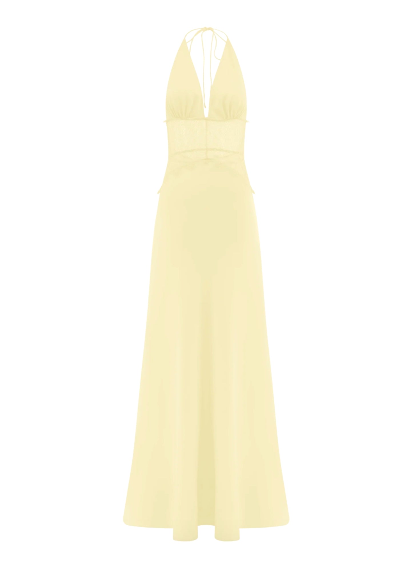 MESHKI - Dinah Lace And Satin Maxi Dress MESHKI - Dinah Lace And Satin Maxi Dress