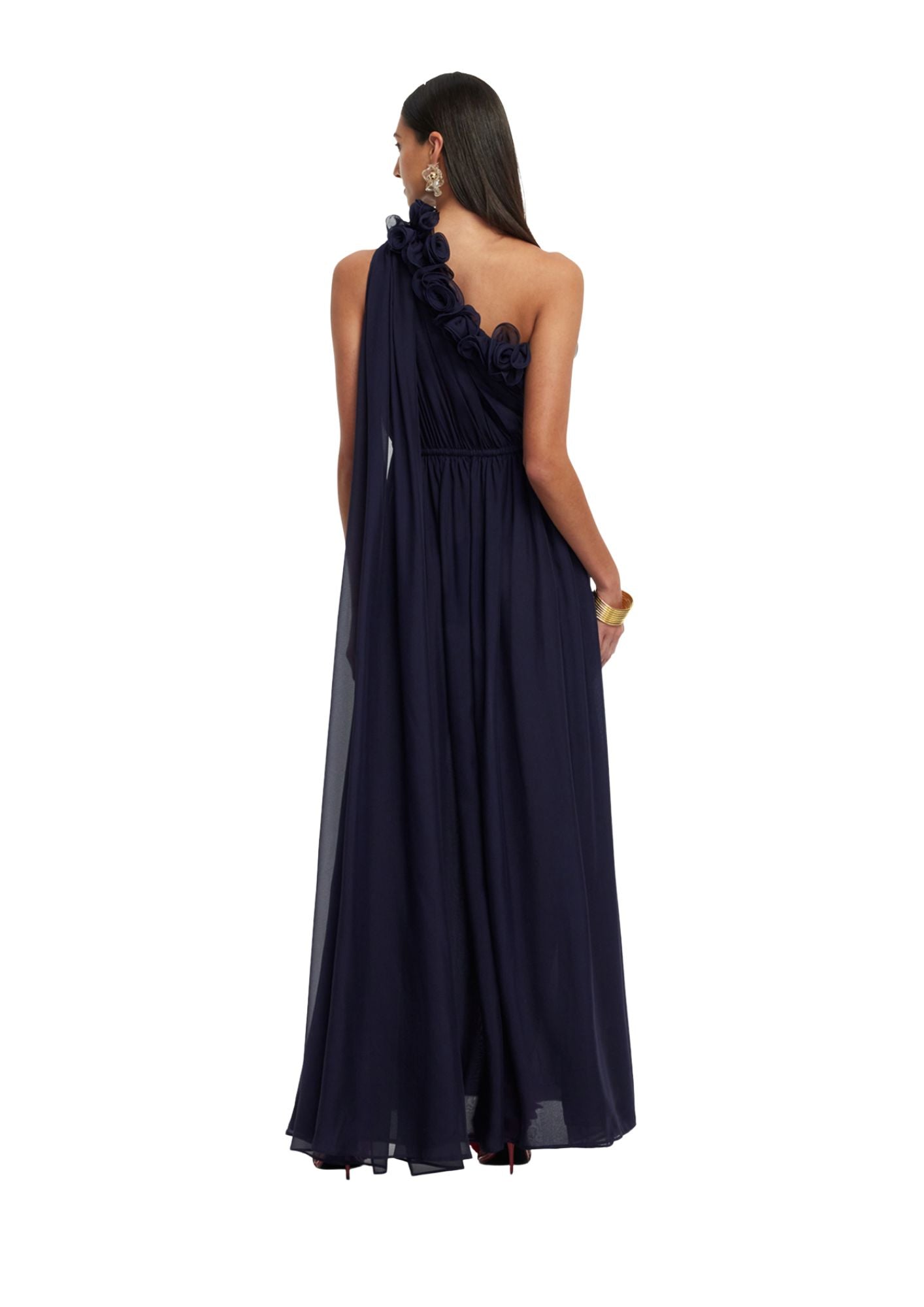 LEO LIN - Jenni One Shoulder Maxi Dress Indigo ReLi Norge LEO LIN - Jenni One Shoulder Maxi Dress Indigo ReLi Norge