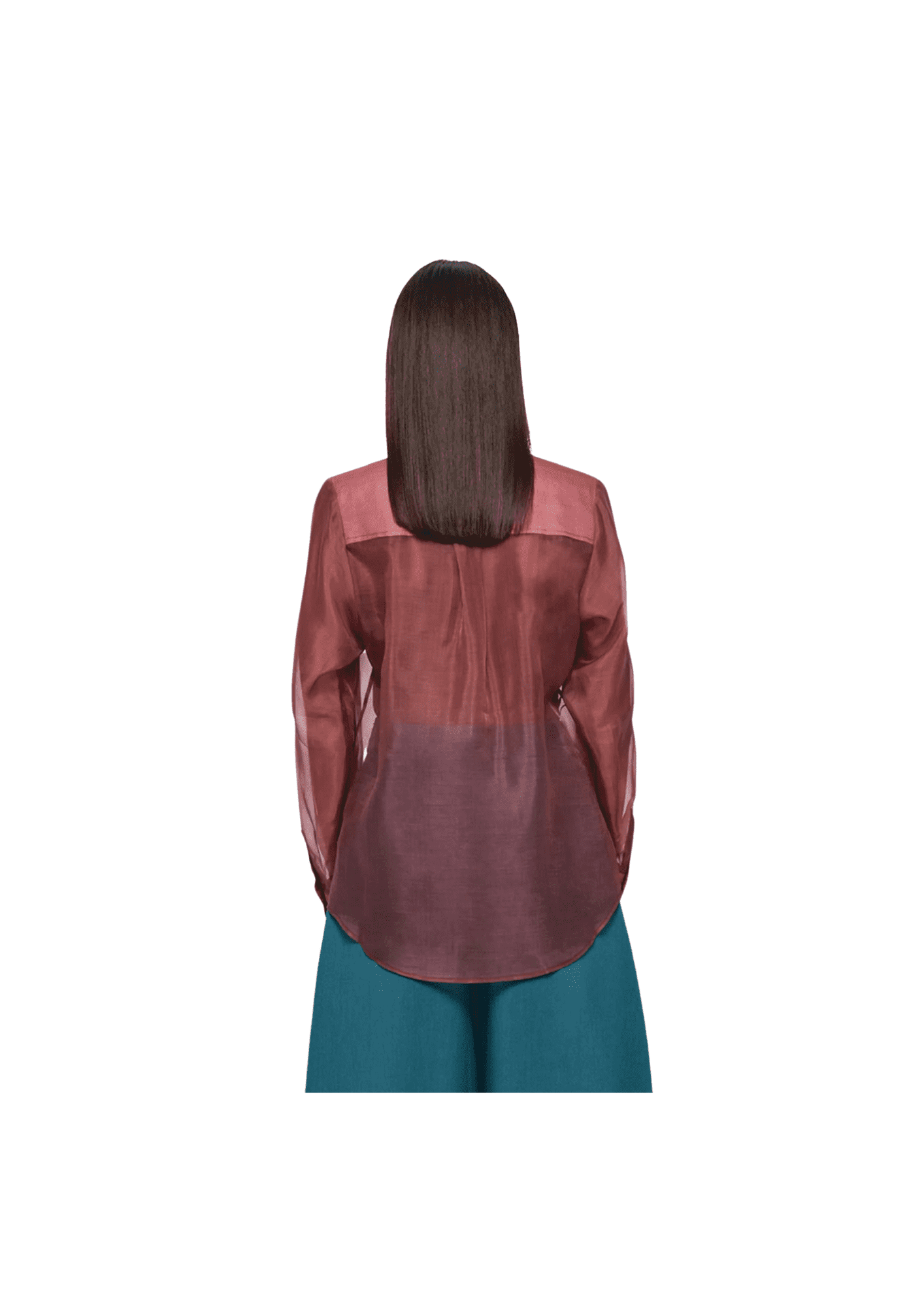 LEO LIN - Dressage Silk Organza Blouse