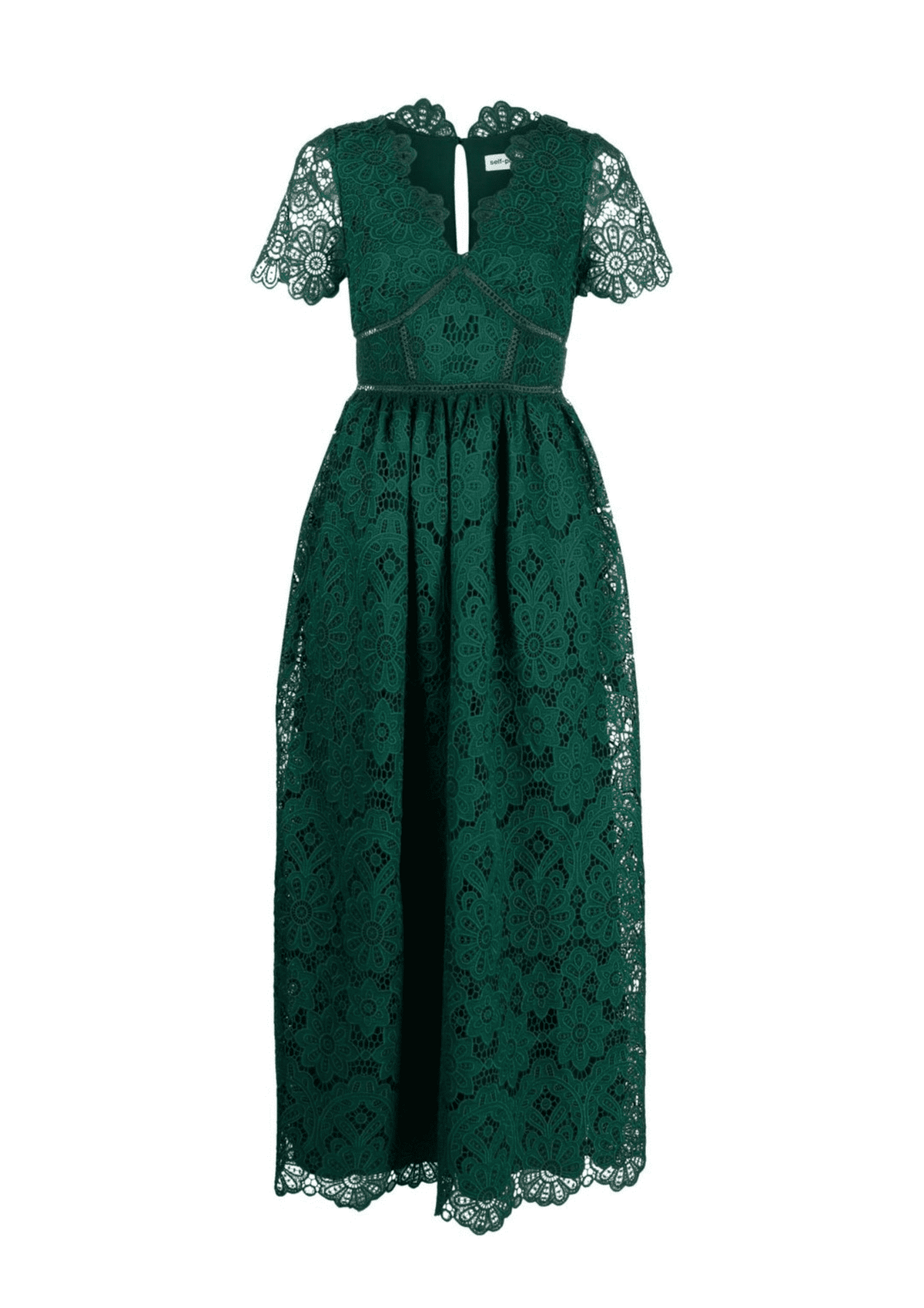 SELF-PORTRAIT - Embroidered V-neck Dress – ReLi Norge