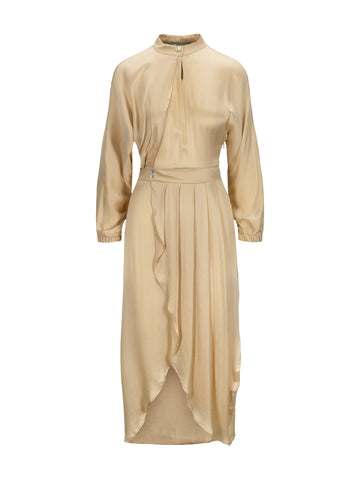 HØST & VÅR - Beige Dress