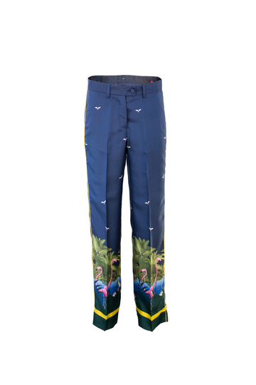 F.R.S FOR RESTLESS SLEEPERS - Peacock Silk Pants