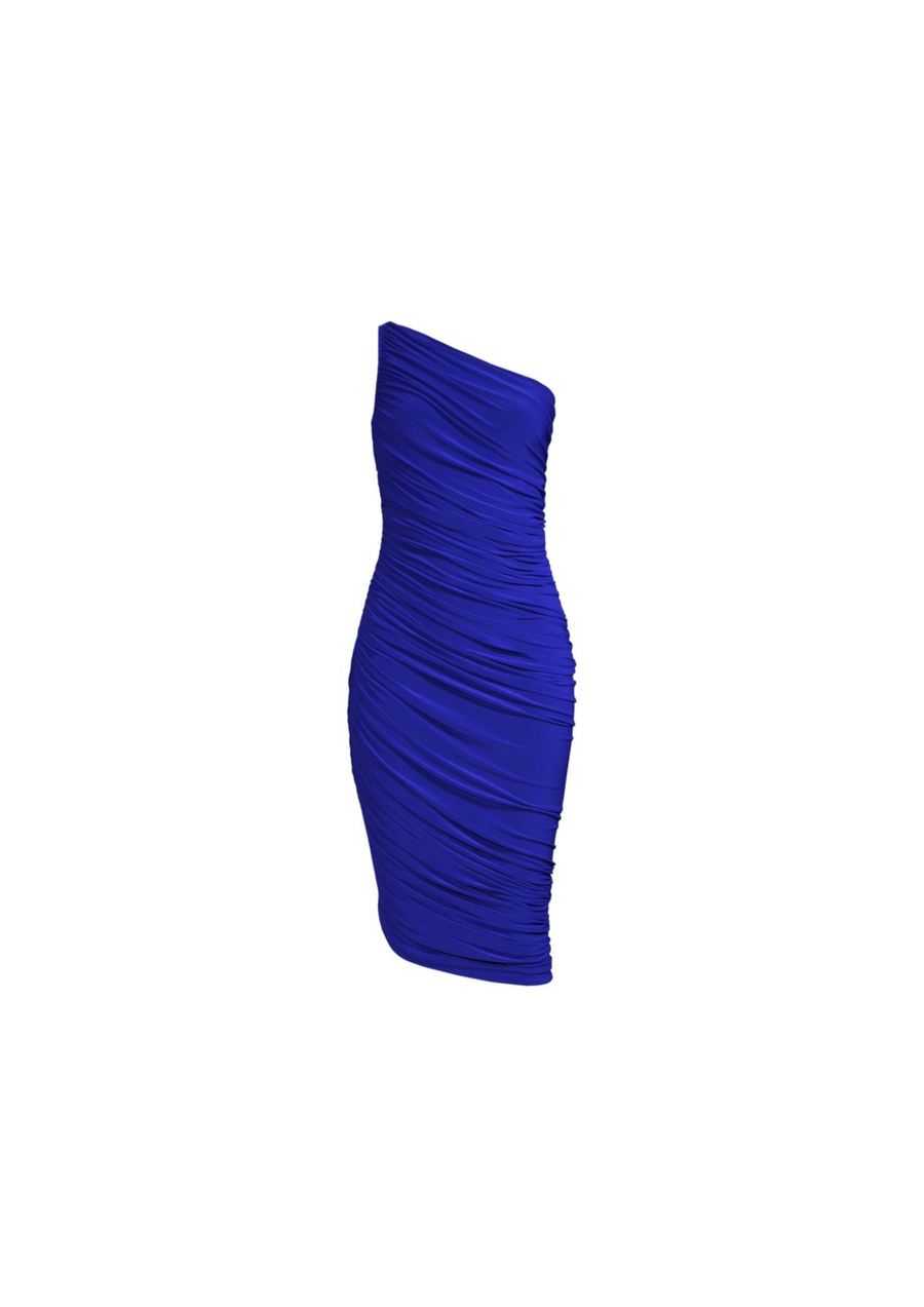 NORMA KAMALI - Blue Midi Dress