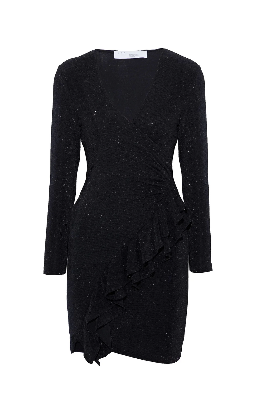 IRO - Metallic Stretch-Knit Kjole