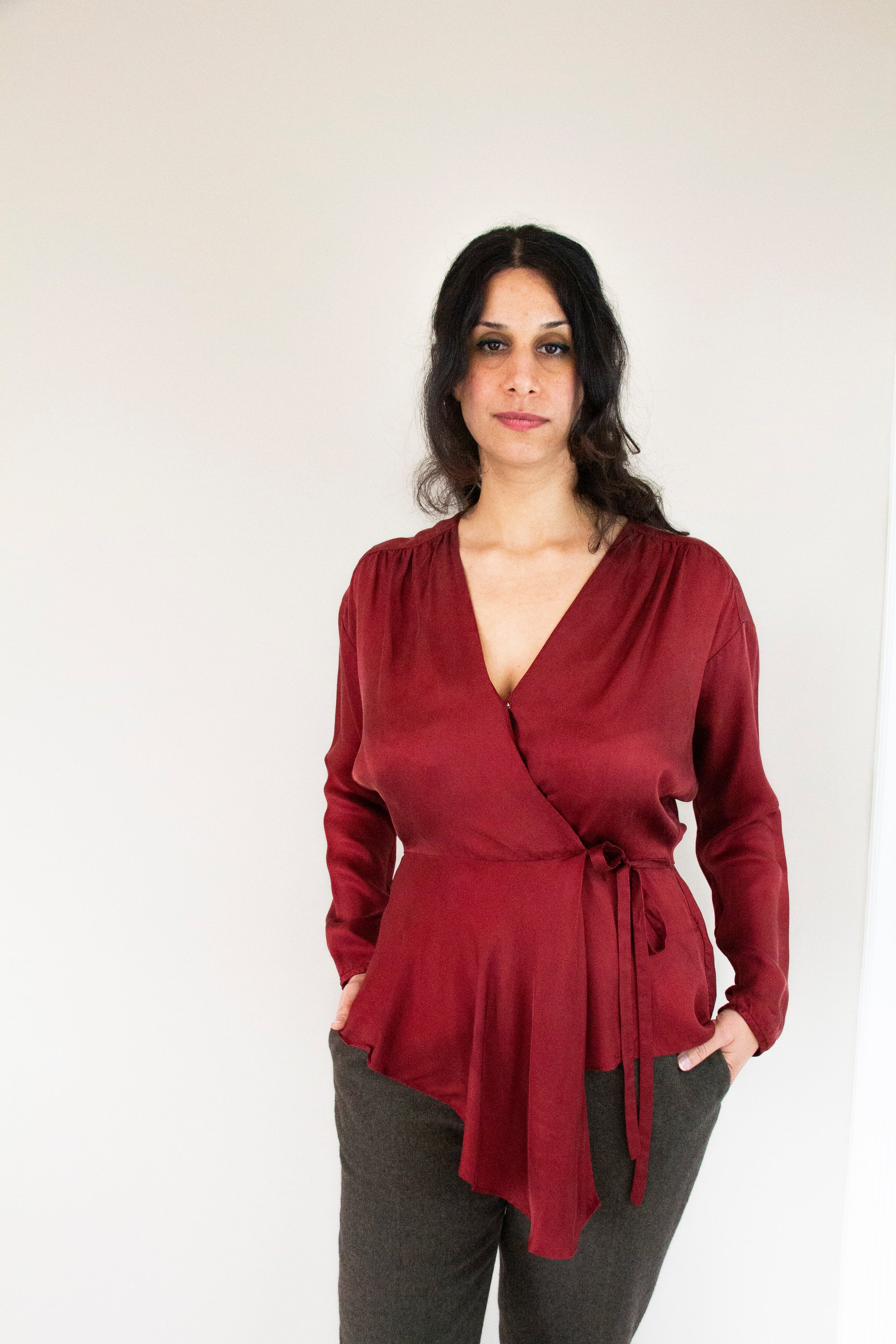 GINGER AND SMART - Red Earth Blouse