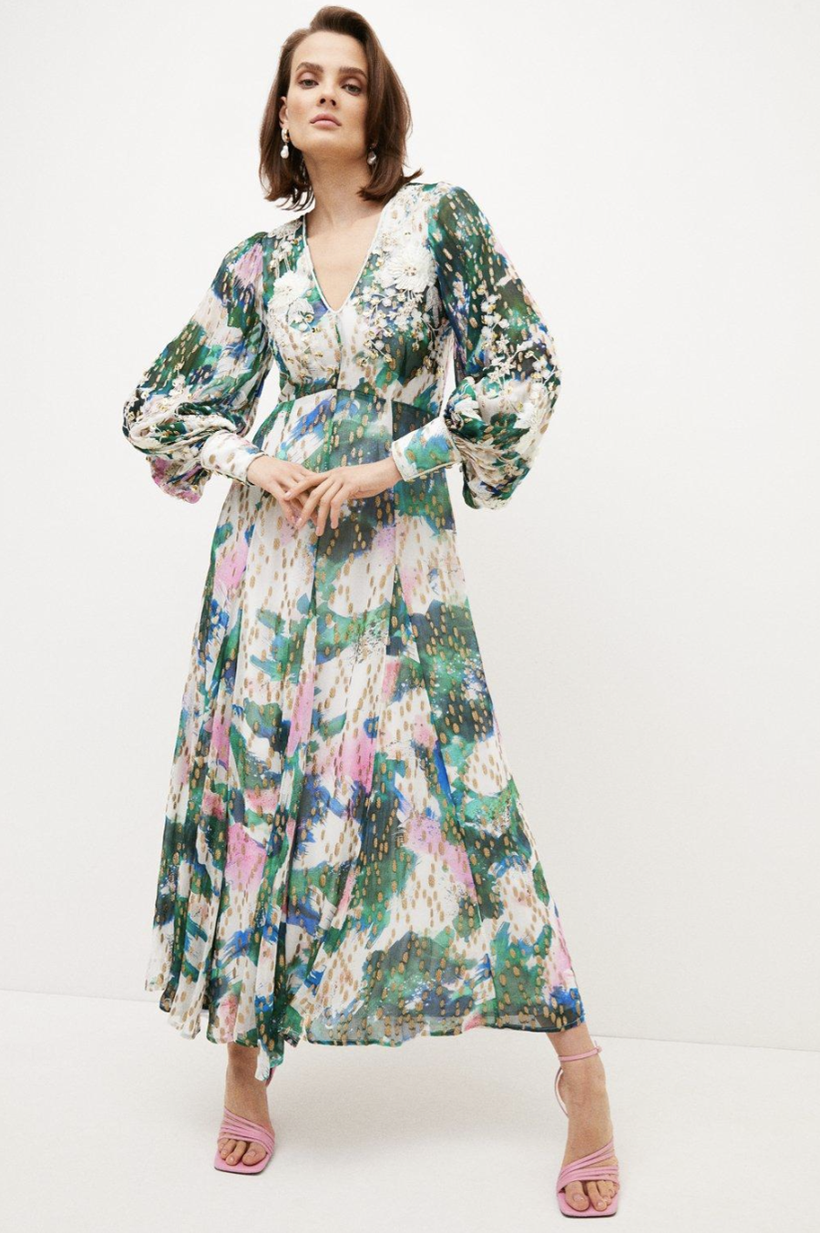 KAREN MILLEN - Abstract Maxi