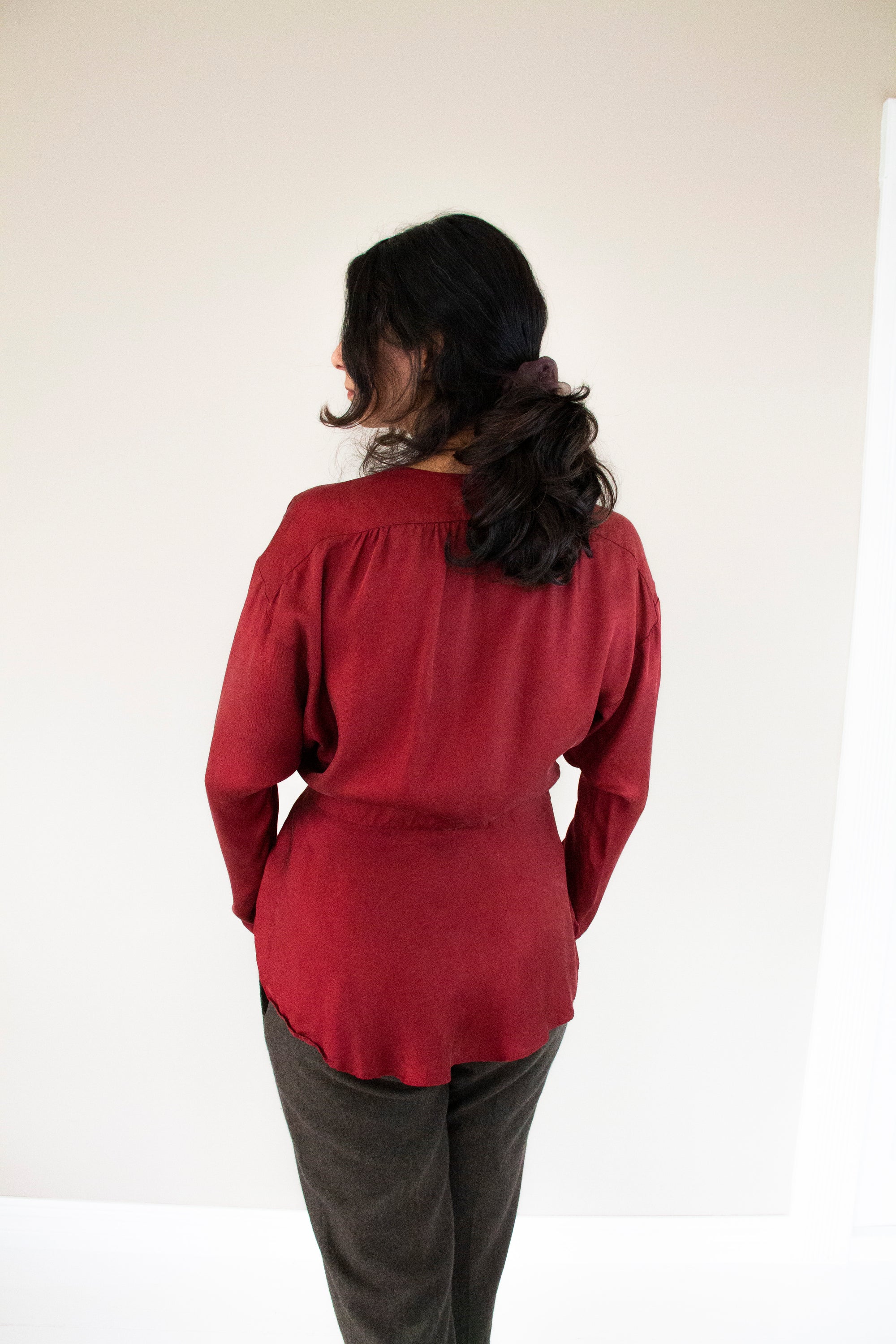 GINGER AND SMART - Red Earth Blouse