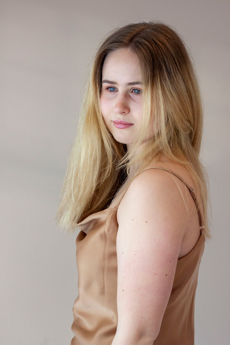 7SLIM - Beige Dress