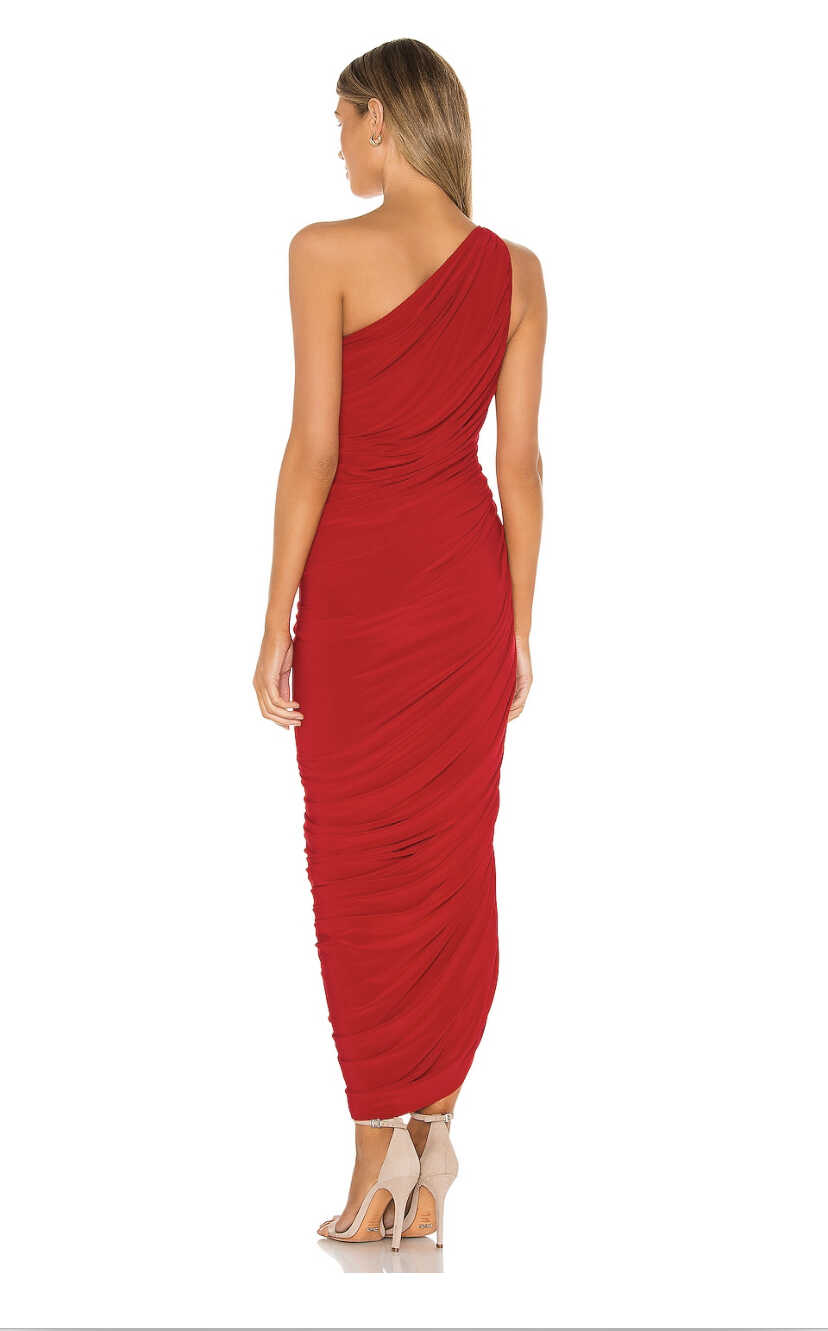 NORMA KAMALI - Gown Red Dress